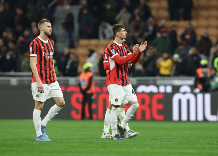 Matteo Gabbia and Strahinja Pavlovic AC Milan ميلا غابيا بافلوفيتش
