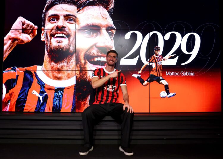 Matteo Gabbia AC Milan ميلان غابيا