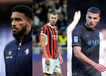 Strahinja Pavlovivc AC Milan (Getty Images) Gleison Bremer Juventus (Getty Images) Alessandro Buongiorno Napoli (Getty Images)