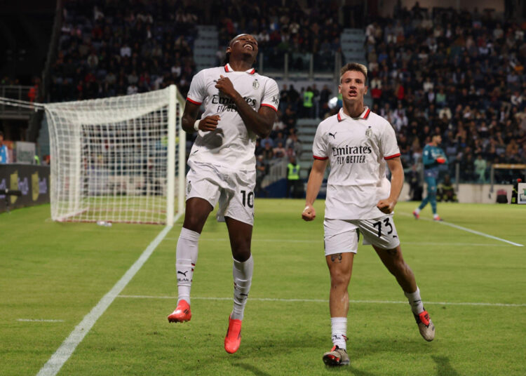 AC Milan Rafael Leao Francesco Camarda كاماردا ميلان لياو