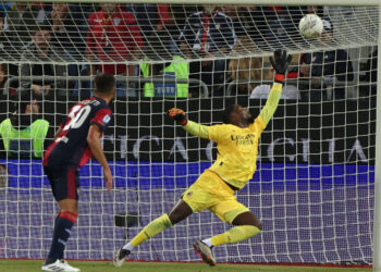 Cagliari score vs AC Milan