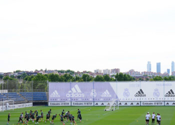 Real Madrid Valdebebas view
