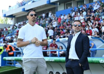 Giorgio Furlani Zlatan Ibrahimovic AC Milan ميلان إبراهيموفيتش فورلاني