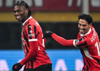 Rafael Leao Tijjani Reijnders AC Milan ميلان رايندرز