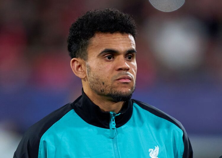 Luis Diaz of Liverpool