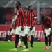 Rafael Leao and Tammy Abraham of AC Milan ميلان لياو أبراهام