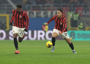 Noah Okafor and Emerson Royal AC Milan ميلان إيمرسون رويال أوكافور