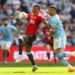 Kyle Walker and Marcus Rashford ووكر راشفورد
