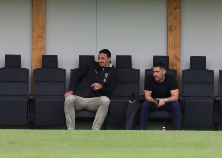 Zlatan Ibrahimovic Geoffrey Moncada مونكادا إبراهيموفيتش ميلان