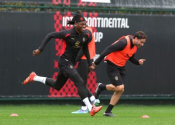 Davide Calabria Rafael Leao AC Milan ميلان لياو كالابريا