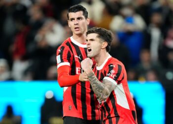 Christian Pulisic Alvaro Morata AC Milan موراتا بوليسيك ميلان
