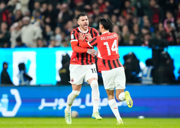 Theo Hernandez Tijjani Reijnders AC Milan ميلان ثيو رايندرز