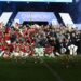 AC Milan players celebrating the Supercoppa Italiana victory vs Inter in Riyadh, Saudi Arabia