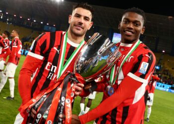 Theo Hernandez Rafael Leao AC Milan ثيو لياو ميلان