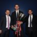 Geoffrey Moncada, Giorgio Furlani, and Zlatan Ibrahimovic of AC Milan ميلان إبراهيموفيتش مونكادا