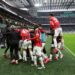 AC Milan players celebrating ميلان