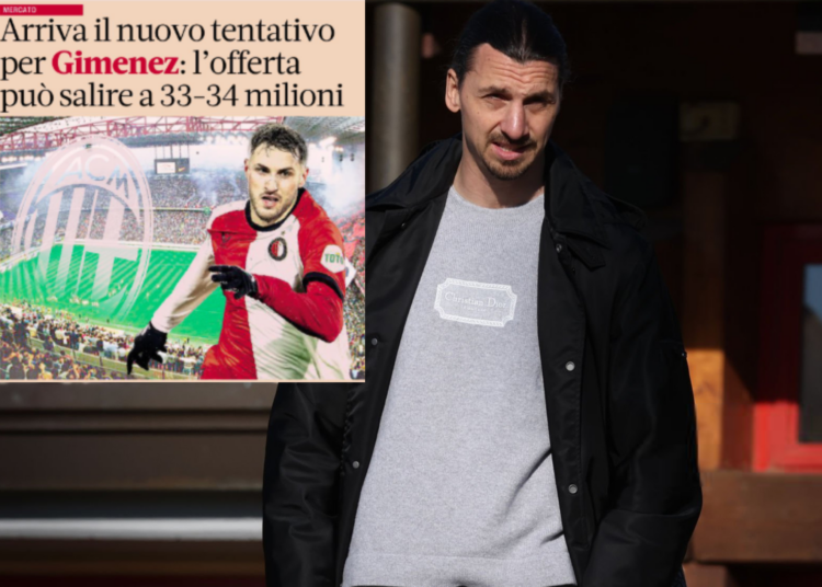 Gazzetta: Another offer from Milan to Feyenoord for Gimenez? – Here are the new figures