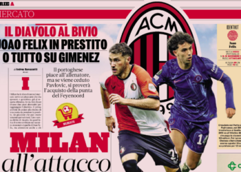 Gazzetta: Milan’s attacking options in the market – Gimenez, Hojlund and more