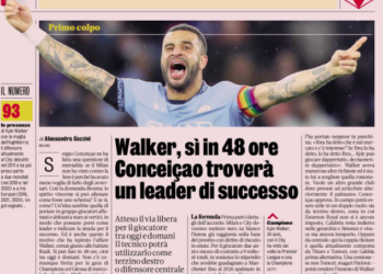Gazzetta: Conceicao needs a leader like Walker – Deal to be completed in 48 hours