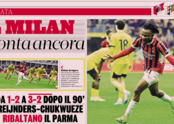 Gazzetta: Milan with another comeback, but several questions remain
