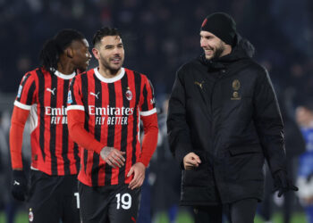 Strahinja Pavlovic Theo Hernandez AC Milan ميلان ستراهينجا بافلوفيتش ثيو