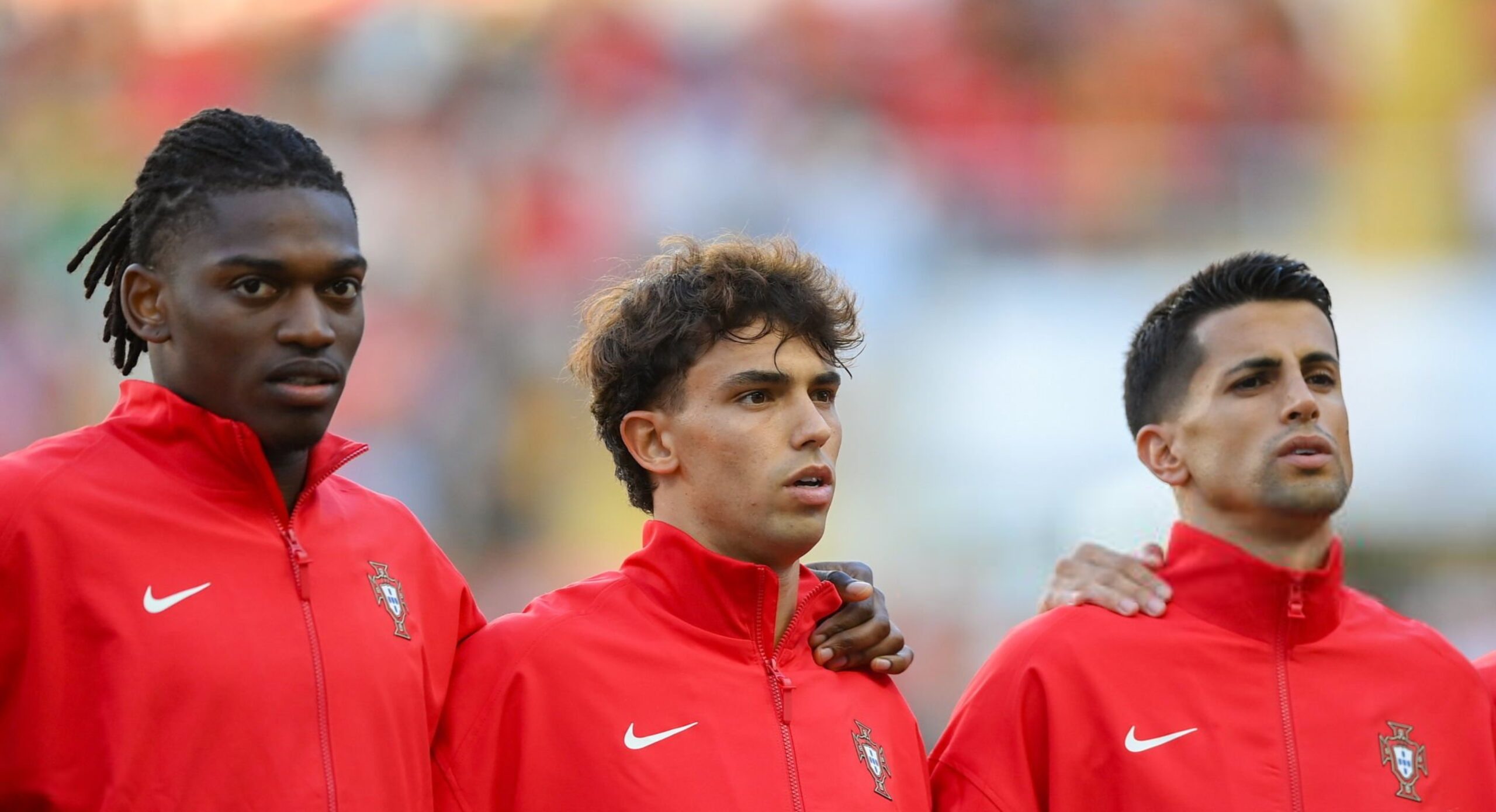 Rafael Leão, João Félix and Joao Cancelo