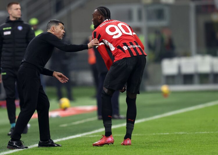 Tammy Abraham Sergio Conceicao AC Milan ميلان كونسيساو أبراهام
