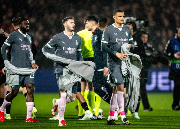 AC Milan Youssouf Fofana Santiago Gimenez Malick Thiaw يوسف فوفانا سانتياغو خيمينيز ماليك تشاو ميلان