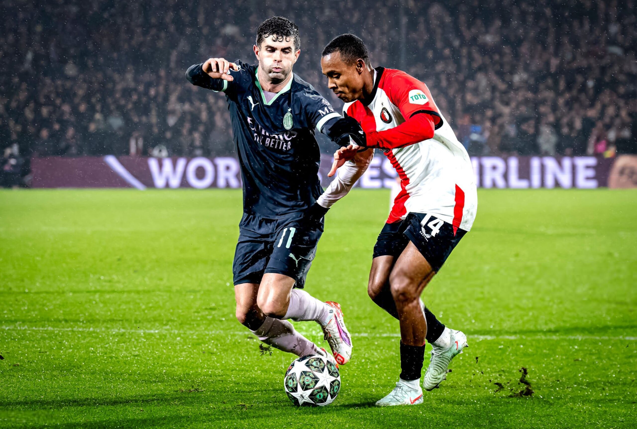 Igor Paixao Feyenoord Christian Pulisic Milan