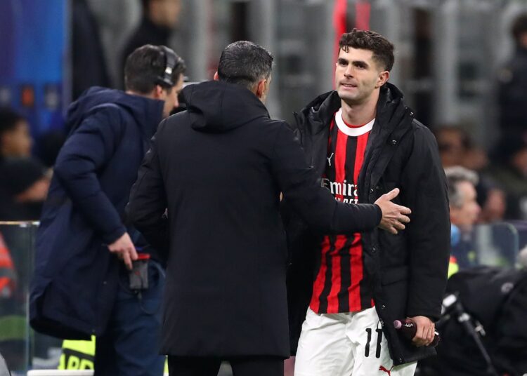 Christian Pulisic Sergio Conceicao AC Milan ميلان كونسيساو بوليسيك