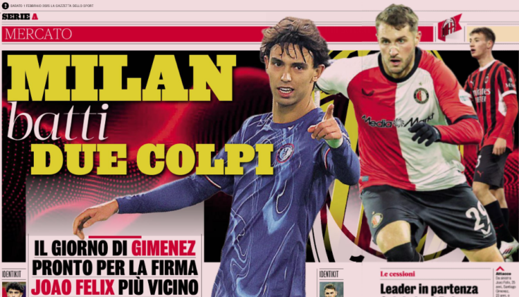 Gazzetta: Gimenez to Milan, but not only | Mendes works to bring Joao Felix