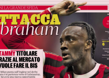 Gazzetta: Tammy Abraham to start in derby as Morata is unavailable due to mercato reasons