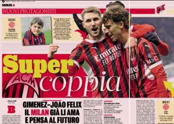 Gazzetta: Joao Felix-Gimenez, the supercouple has already taken over Milan