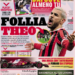 Gazzetta: Theo’s madness. Disaster for Milan, Feyenoord advances