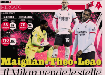 Gazzetta: Maignan – Theo – Leao | Milan sells its stars