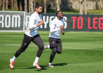 Youssouf Fofana Ruben Loftus-Cheek AC Milan ميلان لوفتوس شيك يوسف فوفانا