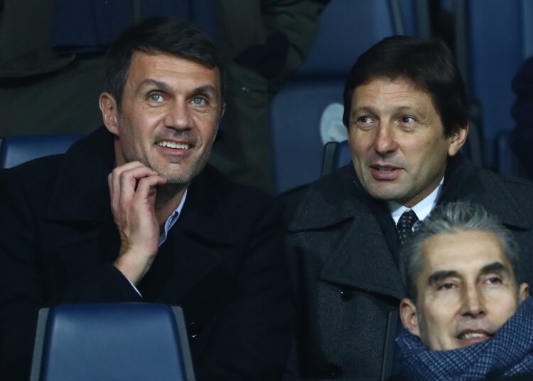 Leonardo and Paolo Maldini ليوناردو مالديني