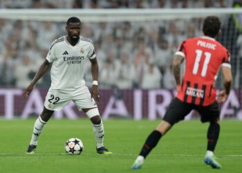 Antonio Rudiger of Real Madrid روديغر ريال مدريد