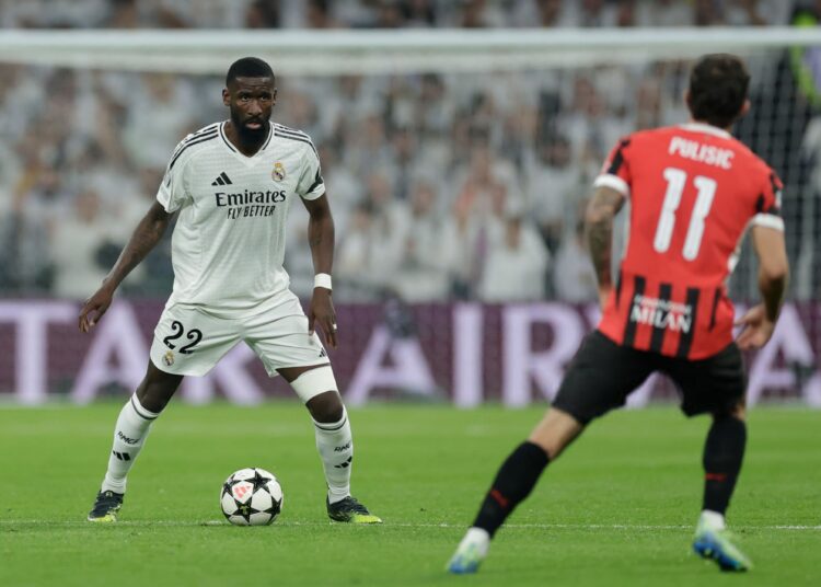 Antonio Rudiger of Real Madrid روديغر ريال مدريد