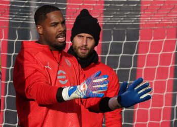 Mike Maignan Marco Sportiello AC Milan ميلان سبورتييلو مينيون