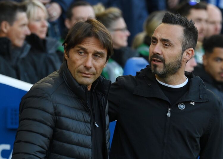 Roberto De Zerbi Antonio Conte دي زيربي كونتي