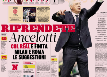 Gazzetta: Ancelotti’s return to Italy? Milan or Roma could be in his future