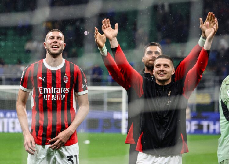 Luka Jovic Strahinja Pavlovic AC Milan ميلان بافلوفيتش يوفيتش