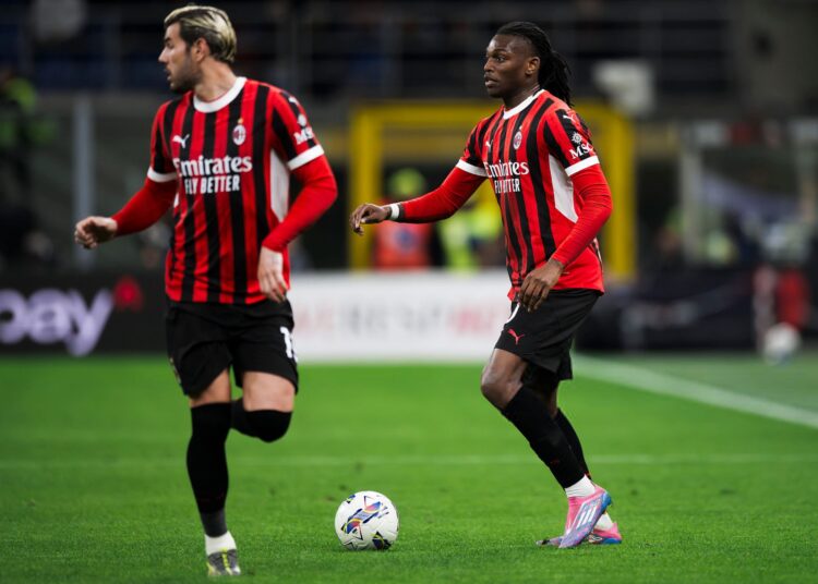 Theo Hernandez Rafael Leao AC Milan ميلان ثيو لياو
