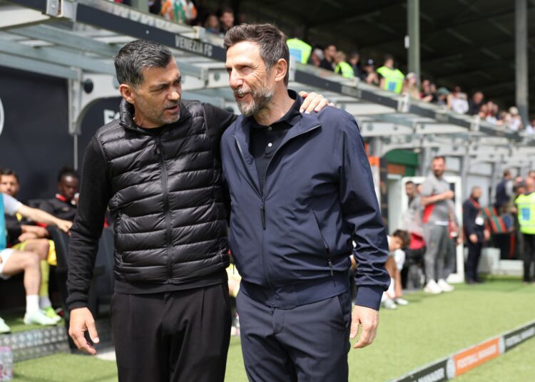 Sergio Conceicao Milan Eusebio Di Francesco Venezia فينيزيا دي فرانشيسكو ميلان كونسيساو