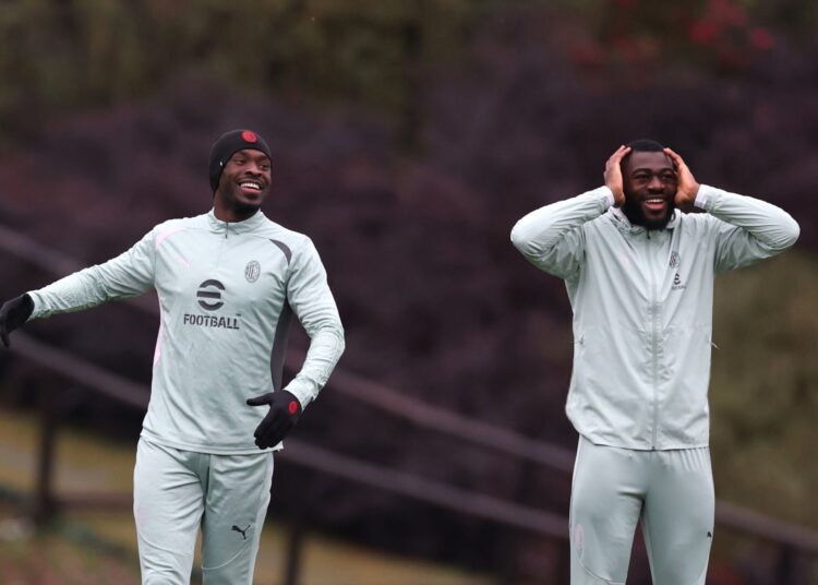 Youssouf Fofana Fikayo Tomori AC Milan ميلان يوسف فوفانا توموري