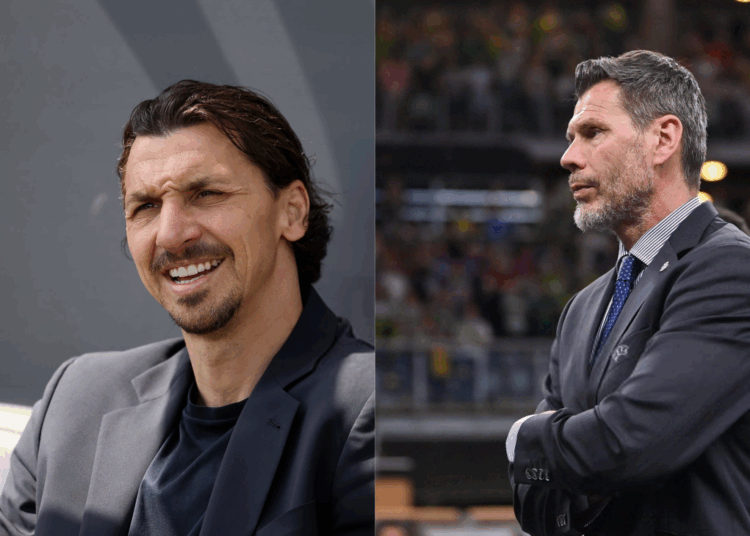 Zlatan Ibrahimovic and Zvonimir Boban AC Milan ميلان إبراهيموفيتش بوبان