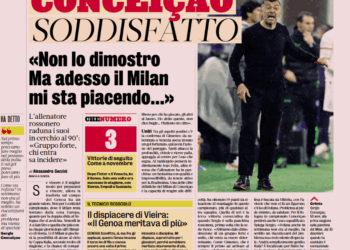 Gazzetta: Conceicao is satisfied after Milan win vs Genoa
