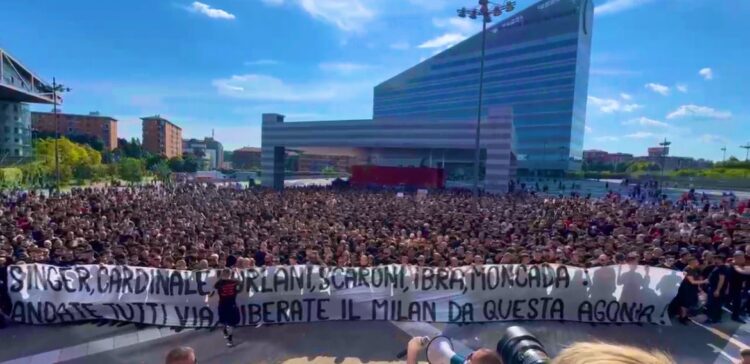 Curva Sud: “This is the most beautiful response that Milan fans could give”