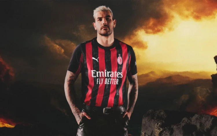 AC Milan and PUMA unveil the home kit for the 2025/26 season